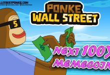 wall-street-ponke-secures-$300k-quickly,-gains-momentum-as-a-top-meme-coin-prospect