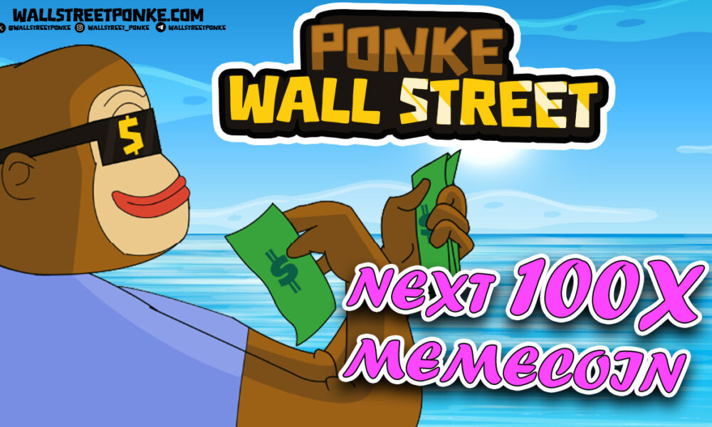 wall-street-ponke-secures-$300k-quickly,-gains-momentum-as-a-top-meme-coin-prospect